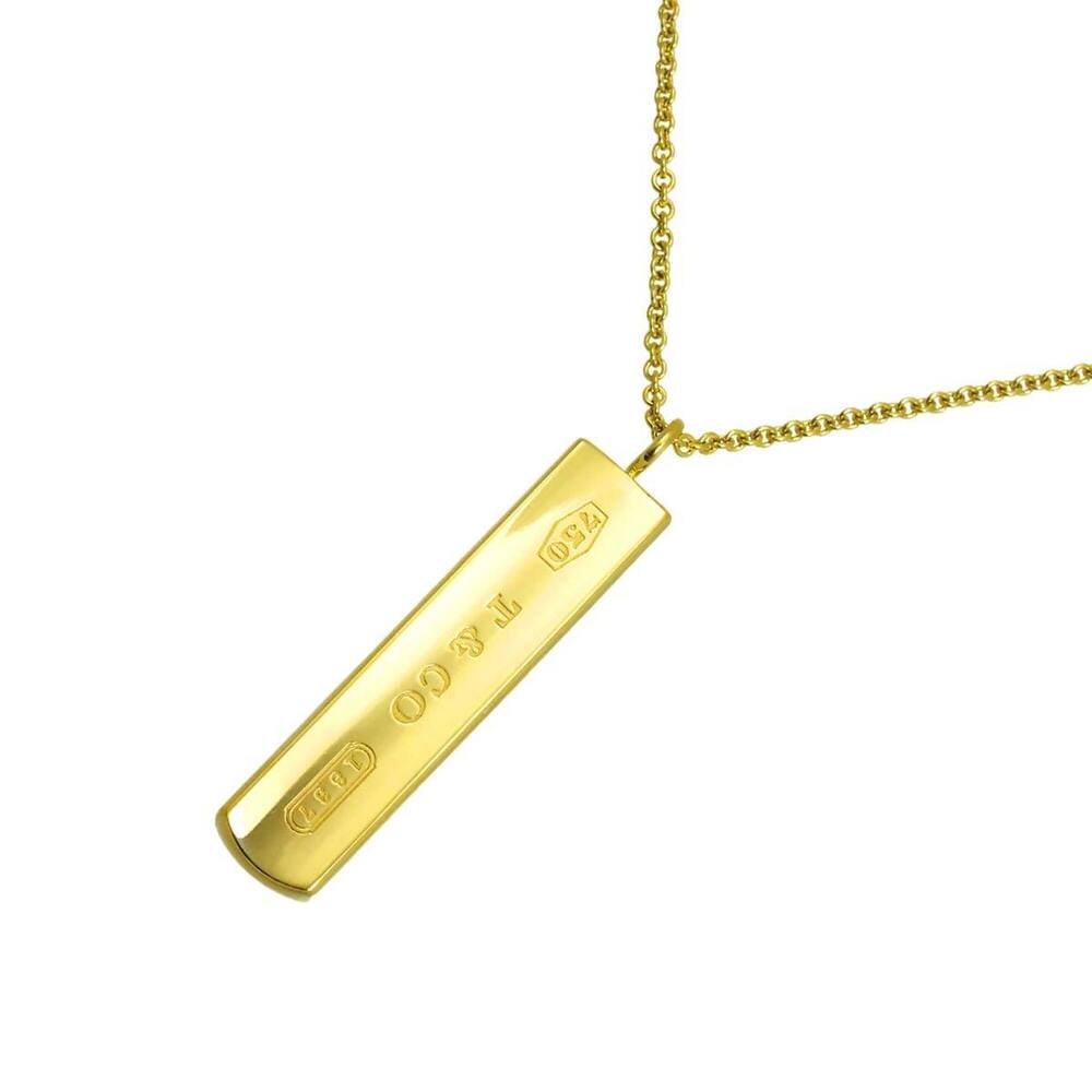 Tiffany & Co. 1837 Bar Necklace, 43cm, 18K Yellow Gold (750)